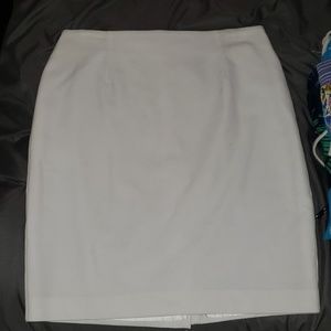 White Pencil Skirt